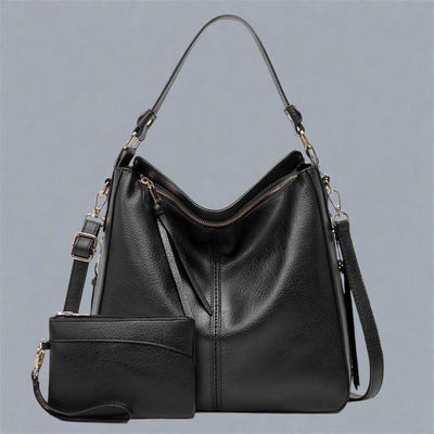 Cecile - Stylish Leather Tote Bag