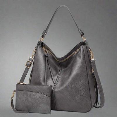 Cecile - Stylish Leather Tote Bag