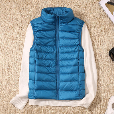 Galora - Waterproof Vest with White Duck Down