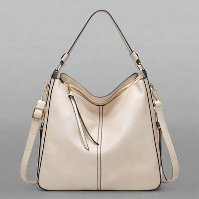 Cecile - Stylish Leather Tote Bag